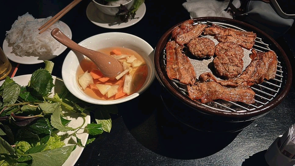 Bun Cha in Hanoi