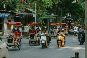 Hanoi Cyclo ride