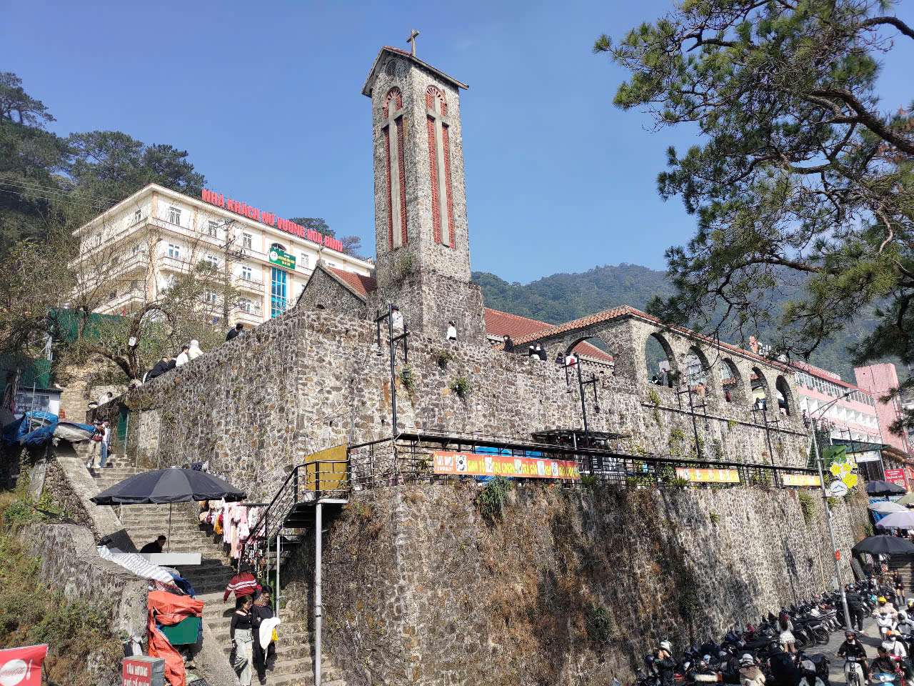 stone church of tam dao